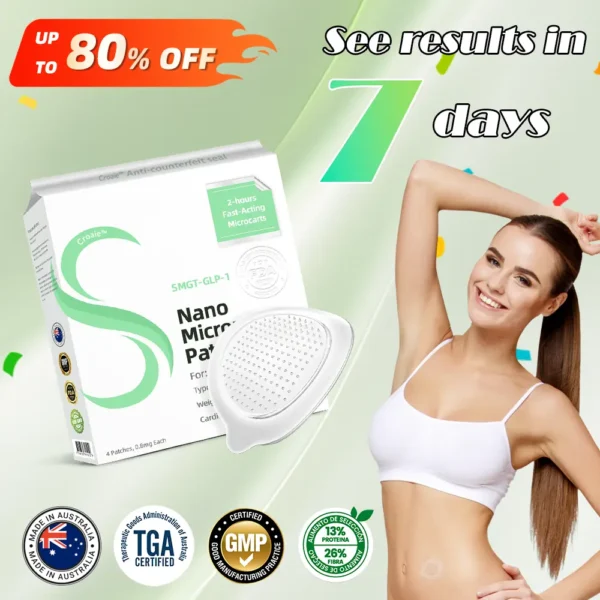 Croaie™ SMGT-GLP-1 Nano Microneedle Patch