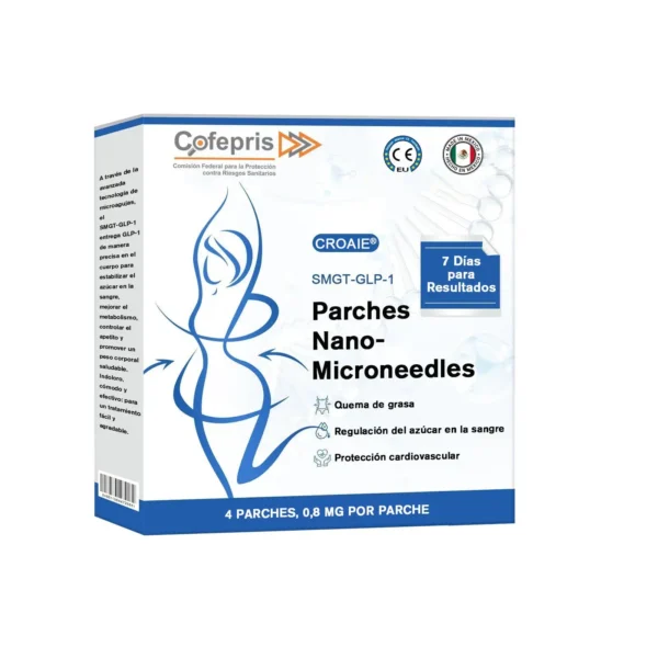 CROAIE® SMGT-GLP-1 Nano-Parche de Microagujas