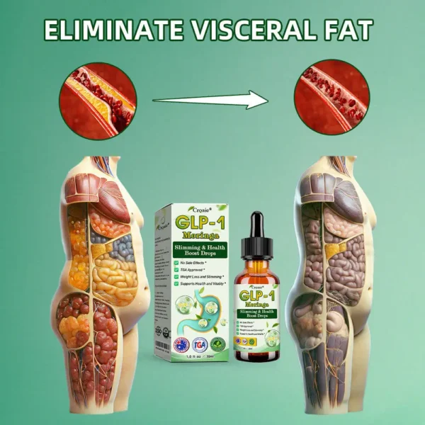 Croaie® GLP-1 Moringa Slimming & Health Boost Drops