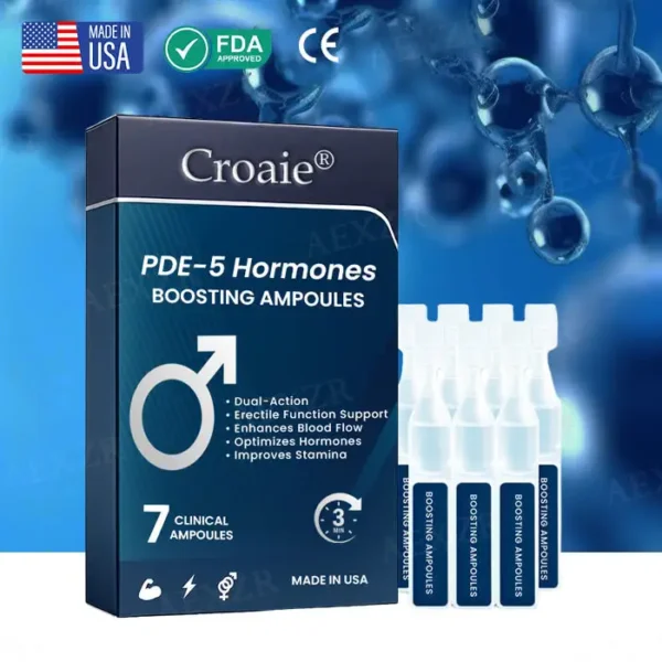 🌟 Official Store | 30% OFF - Croaie® PDE-5 Hormones Boosting Ampoules🚀  𝗦𝗲𝗲 𝗿𝗲𝘀𝘂𝗹𝘁𝘀 𝗶𝗻 𝗷𝘂𝘀𝘁 𝟯 𝗺𝗶𝗻𝘂𝘁𝗲𝘀🚀
