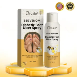 Croaie® Bee Venom Diabetic Foot Ulcer Spray✅ 𝐕𝐢𝐬𝐢𝐛𝐥𝐞 𝐢𝐦𝐩𝐫𝐨𝐯𝐞𝐦𝐞𝐧𝐭 𝐢𝐧 𝟐-𝟑 𝐰𝐞𝐞𝐤𝐬✅