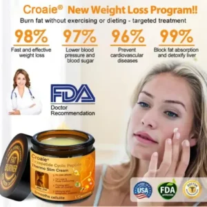 Croaie® NIDDK Tirzepatide Cyclic Peptide Thermo Slim Cream