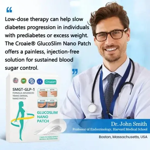 Croaie® Nano Patch — Painless, Long-Lasting Relief for Diabetes, Obesity & Heart Health