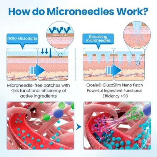 Croaie® Nano Patch — Painless, Long-Lasting Relief for Diabetes, Obesity & Heart Health