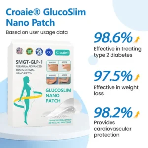 [See results in 7 days] Croaie® Nano Patch — Painless, Long-Lasting Relief for Diabetes, Obesity & Heart Health ⭐