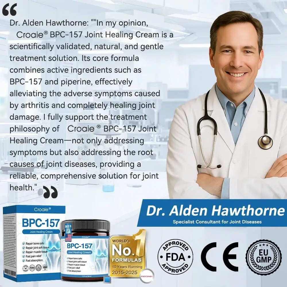 𝐂𝐫𝐨𝐚𝐢𝐞® BPC-157 Joint Healing Cream🦴Treats Arthritis. Neuropathy. Rheumatism. Sports Injuries & More🦵