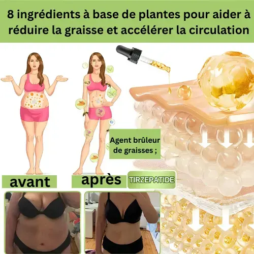 CROAIE® GLP-1 Gouttes Minceur à la Moringa