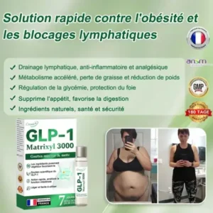 CROAIE® Gouttes Minceur & Santé GLP-1 & Matrixyl 3000