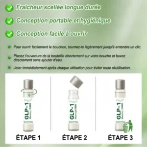 CROAIE® Gouttes Minceur & Santé GLP-1 & Matrixyl 3000