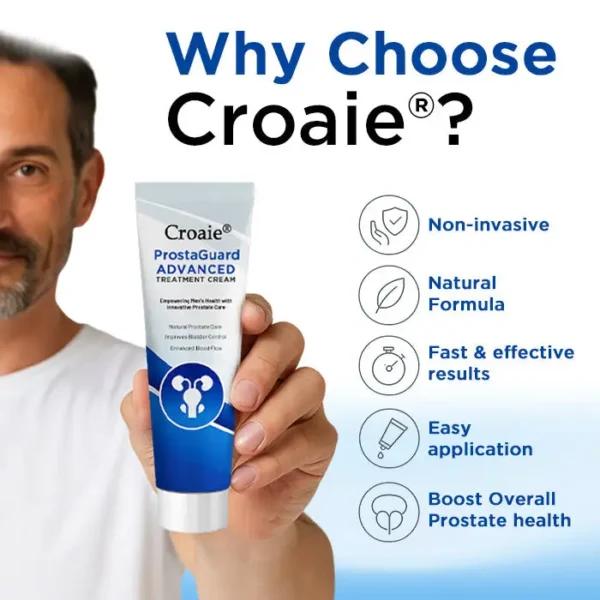 Croaie® ProstaGuard Advanced Treatment Cream✅ 𝐑𝐞𝐥𝐢𝐞𝐯𝐞 𝐩𝐫𝐨𝐬𝐭𝐚𝐭𝐞 𝐩𝐚𝐢𝐧 𝐢𝐧 𝟕 𝐝𝐚𝐲𝐬✅