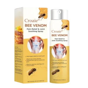 🔥FDA Approved⭐ WHO Approved🌍 Croaie® Bee Venom Pain-Relief Joint Soothing Spray - No allergies🌸 quick and effective⚡️ The first 200 customers will receive double the order🎁!