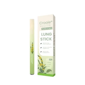 🔥FDA Approved⭐ WHO Approved🌍 Croaie® Mullein Purifying Lung Stick(10000 Puff) - Soothes Lungs, Detoxifies, Freshens Breath✅