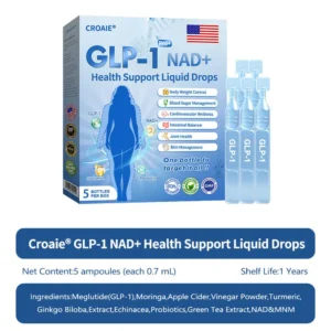 【Free Shipping🥇】Croaie® 𝐆𝐋𝐏-𝟏 𝐏𝐑𝐎+ 𝟔-𝐢𝐧-𝟏 𝐇𝐞𝐚𝐥𝐭𝐡 𝐒𝐮𝐩𝐩𝐨𝐫𝐭 𝐋𝐢𝐪𝐮𝐢𝐝 𝐃𝐫𝐨𝐩𝐬 💪Use once every two days | Lose 20 pounds quickly | Reduce sugar by 90%)