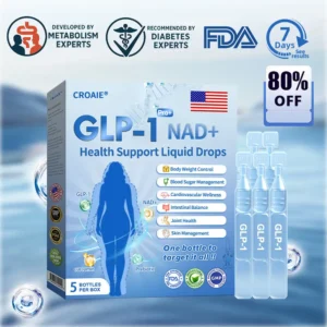 【Last Day Promotion 75% OFF⚡】Croaie® 𝐆𝐋𝐏-𝟏 𝐏𝐑𝐎+ 𝟔-𝐢𝐧-𝟏 𝐇𝐞𝐚𝐥𝐭𝐡 𝐒𝐮𝐩𝐩𝐨𝐫𝐭 𝐋𝐢𝐪𝐮𝐢𝐝 𝐃𝐫𝐨𝐩𝐬 💪Use once every two days | Lose 20 pounds quickly | Reduce sugar by 90%