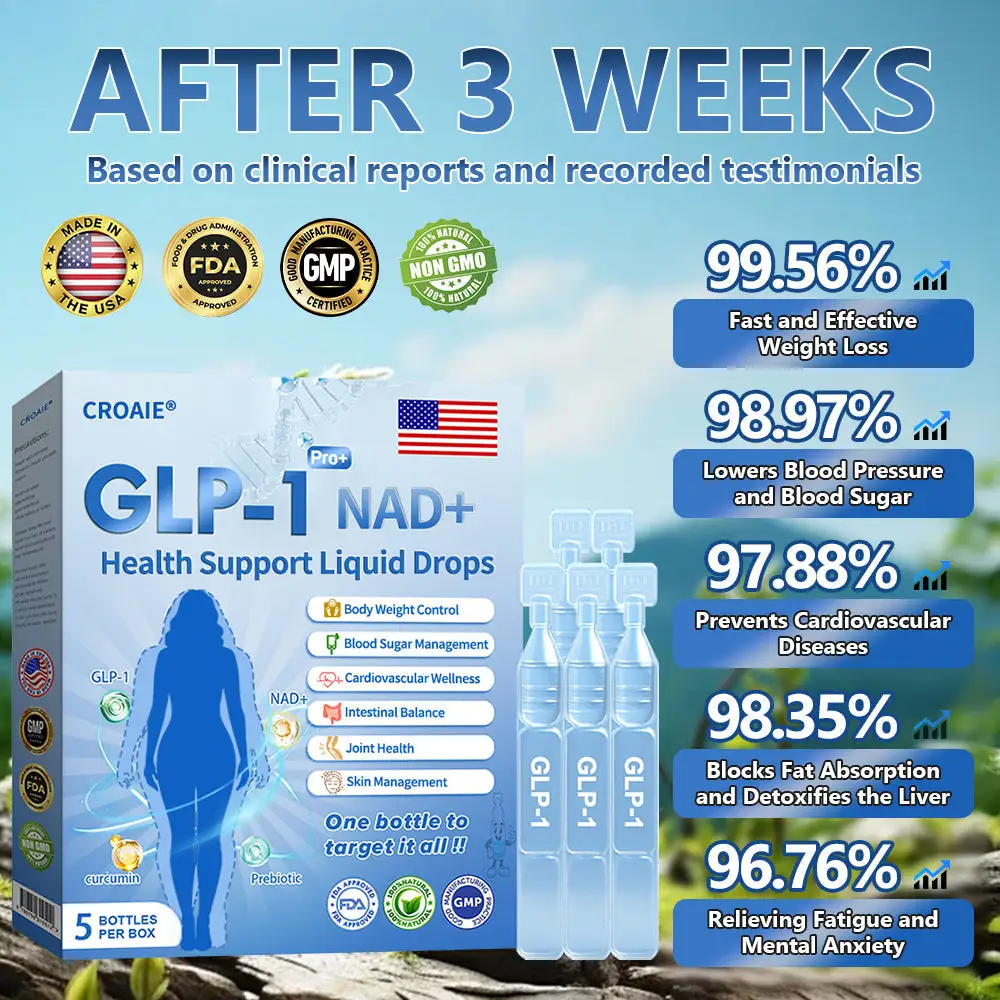 ใLast Day Promotion 75% OFFโกใCroaieยฎ ๐๐๐-๐ ๐๐๐+ ๐-๐ข๐ง-๐ ๐๐๐๐ฅ๐ญ๐ก ๐๐ฎ๐ฉ๐ฉ๐จ๐ซ๐ญ ๐๐ข๐ช๐ฎ๐ข๐ ๐๐ซ๐จ๐ฉ๐ฌ ๐ชUse once every two days | Lose 20 pounds quickly | Reduce sugar by 90%