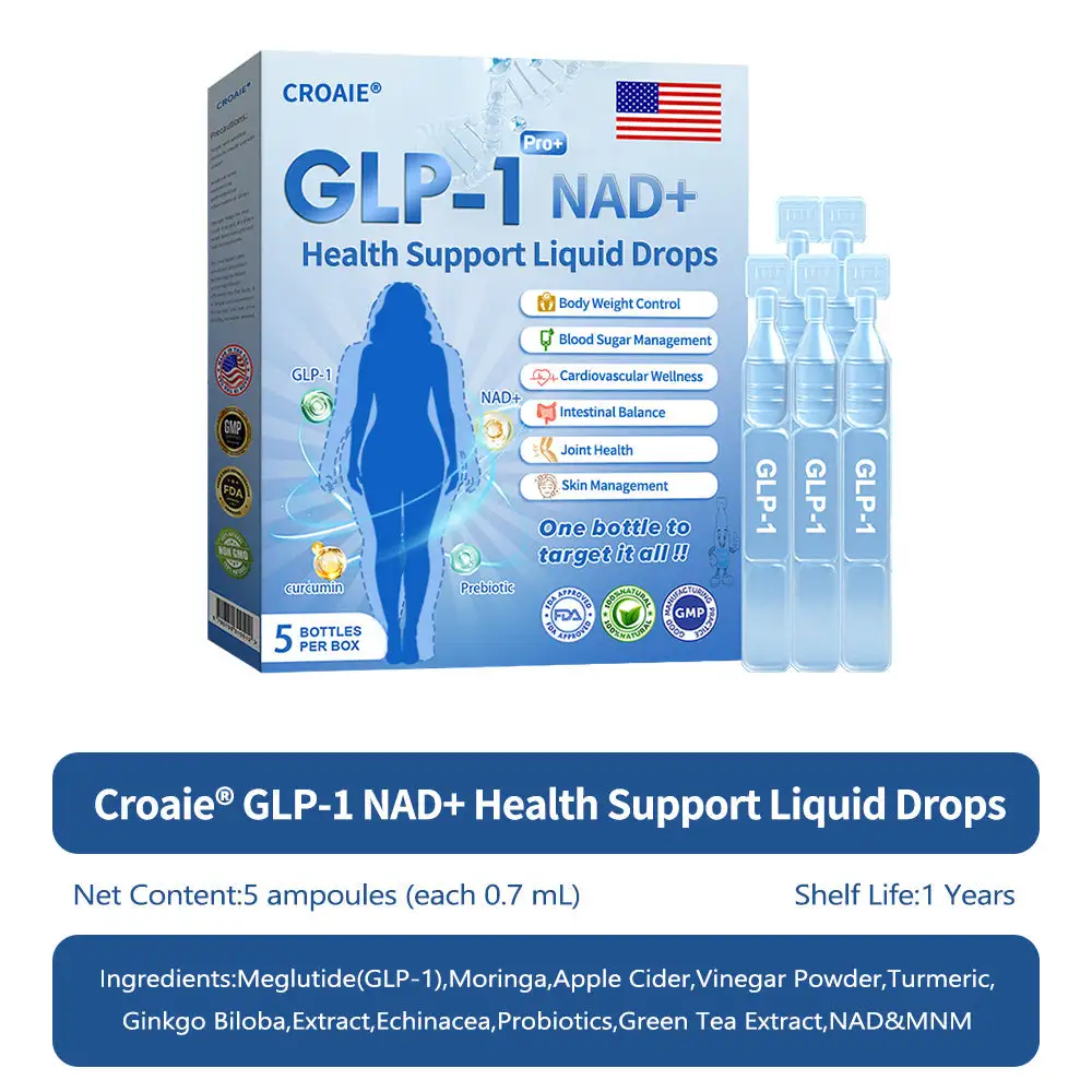 ใLast Day Promotion 75% OFFโกใCroaieยฎ ๐๐๐-๐ ๐๐๐+ ๐-๐ข๐ง-๐ ๐๐๐๐ฅ๐ญ๐ก ๐๐ฎ๐ฉ๐ฉ๐จ๐ซ๐ญ ๐๐ข๐ช๐ฎ๐ข๐ ๐๐ซ๐จ๐ฉ๐ฌ ๐ชUse once every two days | Lose 20 pounds quickly | Reduce sugar by 90%