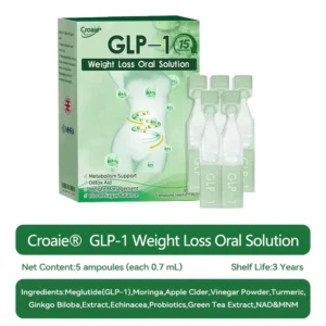 NHS 🇬🇧 Official flagship store Croaie® GLP-1 weight loss oral solution, solving problems such as obesity, cardiovascular disease, and diabetes💄