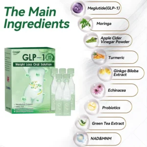 NHS 🇬🇧 Official flagship store Croaie® GLP-1 weight loss oral solution, solving problems such as obesity, cardiovascular disease, and diabetes💄