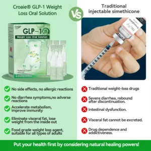 NHS 🇬🇧 Official flagship store Croaie® GLP-1 weight loss oral solution, solving problems such as obesity, cardiovascular disease, and diabetes💄