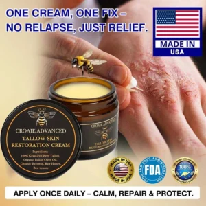CROAIE ADVANCED® 𝐏𝐬𝐨𝐫𝐢𝐚𝐬𝐢𝐬 & 𝐄𝐜𝐳𝐞𝐦𝐚 𝐑𝐞𝐥𝐢𝐞𝐟 𝐂𝐫𝐞𝐚𝐦 🐝✅Clinically Proven 👩‍⚕️Dermatologist Trusted ·  🇺🇸FDA Certification