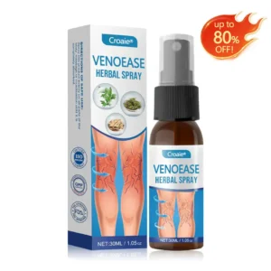 Croaie® VenoEase Herbal Spray-✅ Clinically proven to eliminate varicose veins in just 7 days!