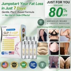 FDA| Official USA Store — Croaie® Telportide Oral Solution, GIP and GLP-1 Dual-Action Weight Loss Solution, One Bottle Daily, Results in 7 Days🛍️