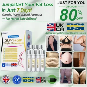 MHRA 🇬🇧 | Official UK 🇬🇧 Store — Croaie® Telportide Oral Solution, GIP and GLP-1 Dual-Action Weight Loss Solution, One Bottle Daily, Results in 7 Days🛍️