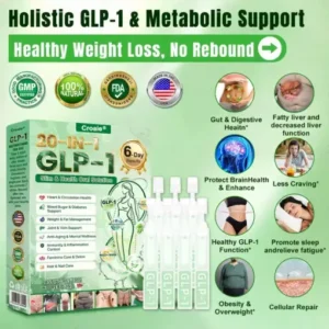 Croaie® 𝗚𝗟𝗣-𝟭 𝟐𝟎-𝐢𝐧-𝟏 𝐒𝐥𝐢𝐦 & 𝐇𝐞𝐚𝐥𝐭𝐡 𝐎𝐫𝐚𝐥 𝐒𝐨𝐥𝐮𝐭𝐢𝐨𝐧