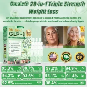 Croaie® 𝗚𝗟𝗣-𝟭 𝟐𝟎-𝐢𝐧-𝟏 𝐒𝐥𝐢𝐦 & 𝐇𝐞𝐚𝐥𝐭𝐡 𝐎𝐫𝐚𝐥 𝐒𝐨𝐥𝐮𝐭𝐢𝐨𝐧