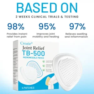 🏷️ EXCLUSIVE DEAL! 50% OFF - Croaie® Joint Relief TB-500 Microneedle Patch