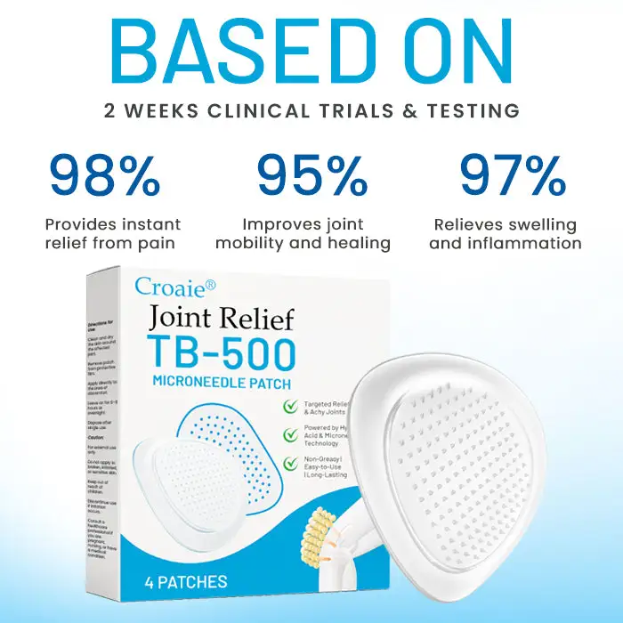 🏷️ EXCLUSIVE DEAL! 50% OFF - Croaie® Joint Relief TB-500 Microneedle Patch