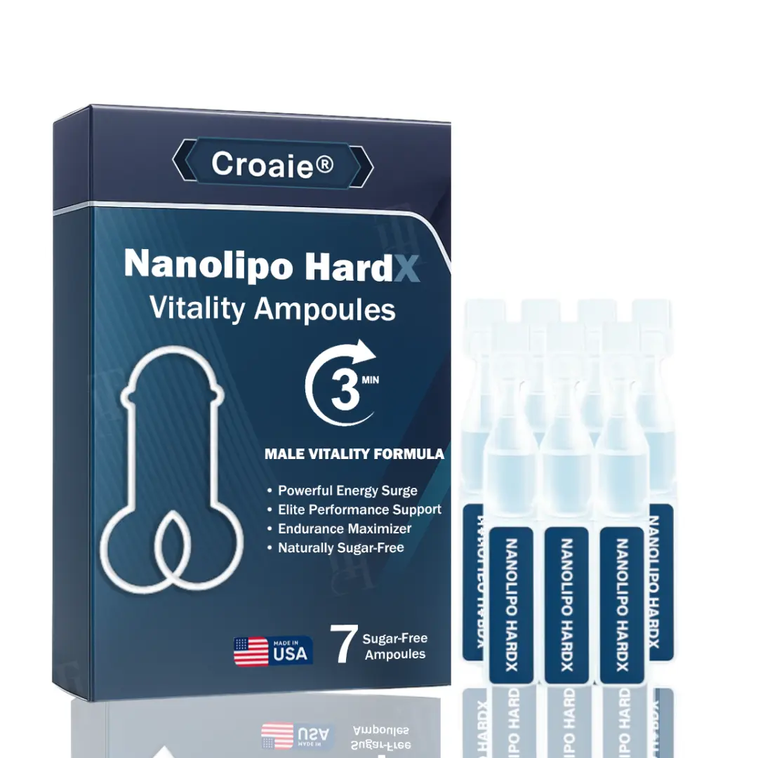 🏷️ EXCLUSIVE DEAL! 50% OFF - Croaie® Nanolipo HardX Vitality Ampoules