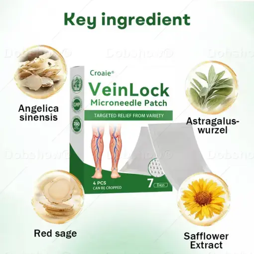 Croaie® VeinLock Microneedle Patch