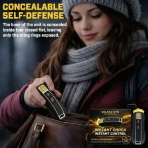 🔦 SUPTRUCK™ Voltax ShockForce 75M Stun Car Keychain ⚡ 2026 Flash Sale 75% OFF ️